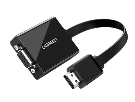 UGREEN HDMI To VGA+3.5mm Audio With Power Port Converter – MM103