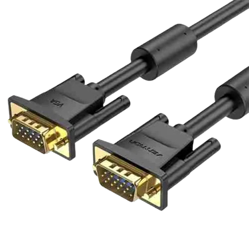 Vention VGA (3+6) Male to Male Cable With Ferrite Cores – 8 Meter – VEN-DAEBK