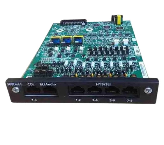 NEC SL2100 IP7WW-308U-A1 3 Analog Trunks 8 Hybrid Extensions Board
