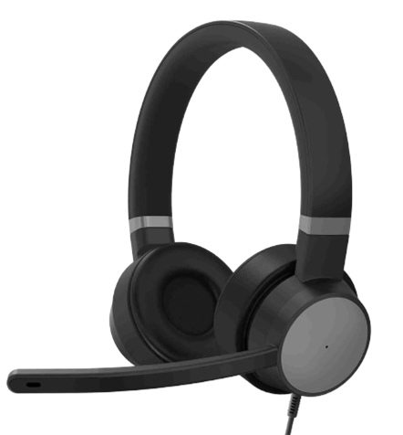 Lenovo Go Wired ANC Headset (USB-C&A) – 4XD1C99223-E